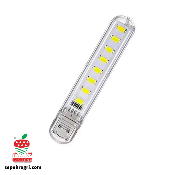 LED-USB-light-8led-pic01 چراغ LED یو اس بی مدل 8led