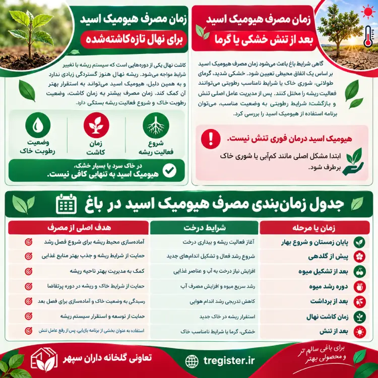 آیا زمان مصرف برای همه درختان یکسان است؟